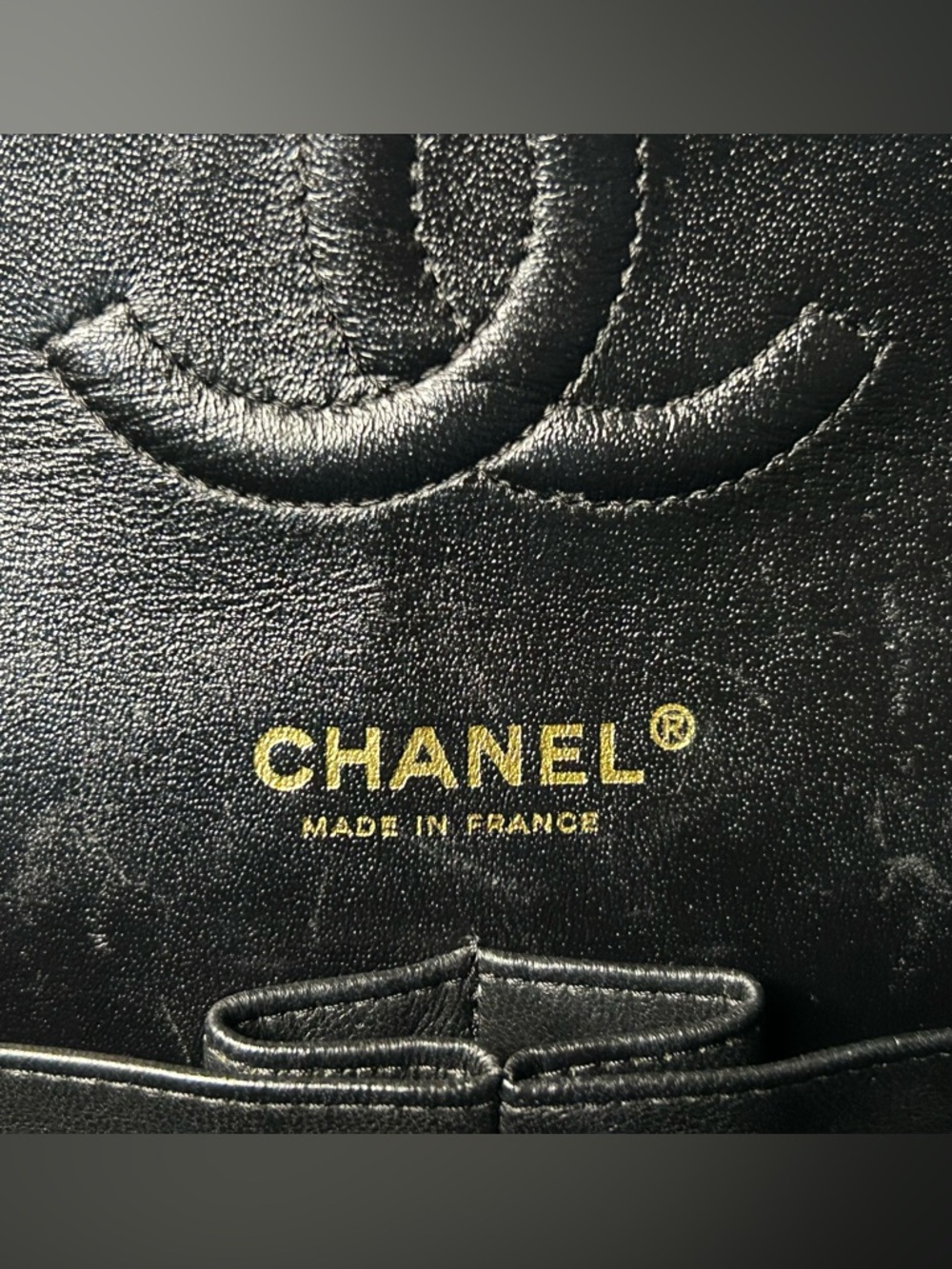 CHANEL Medium Classic Double Flap Caviar Quilted Handbag Black / 24K Gold - Picture 13 of 15